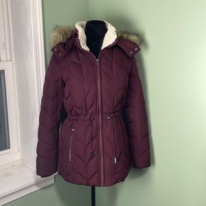 Kenneth Cole burgundy jacket, small